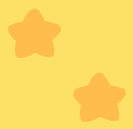 A pattern with orange-yellowish stars on a yellow background.